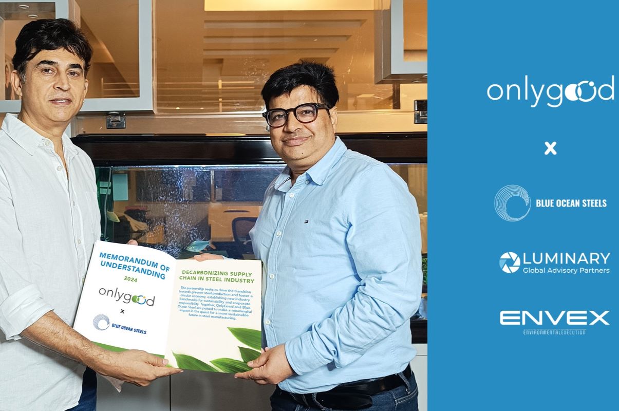 Onlygood Partners With Blue Ocean Steel, Luminary Advisors, Envex To Help Companies Navigate Complexities Of Global Sustainability & Compliance 